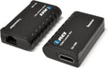 HDMI Extender Over CAT6/CAT7 RJ45 Upto 130 Feet 1080P Transmitter & Receiver Pack of 2 E28370