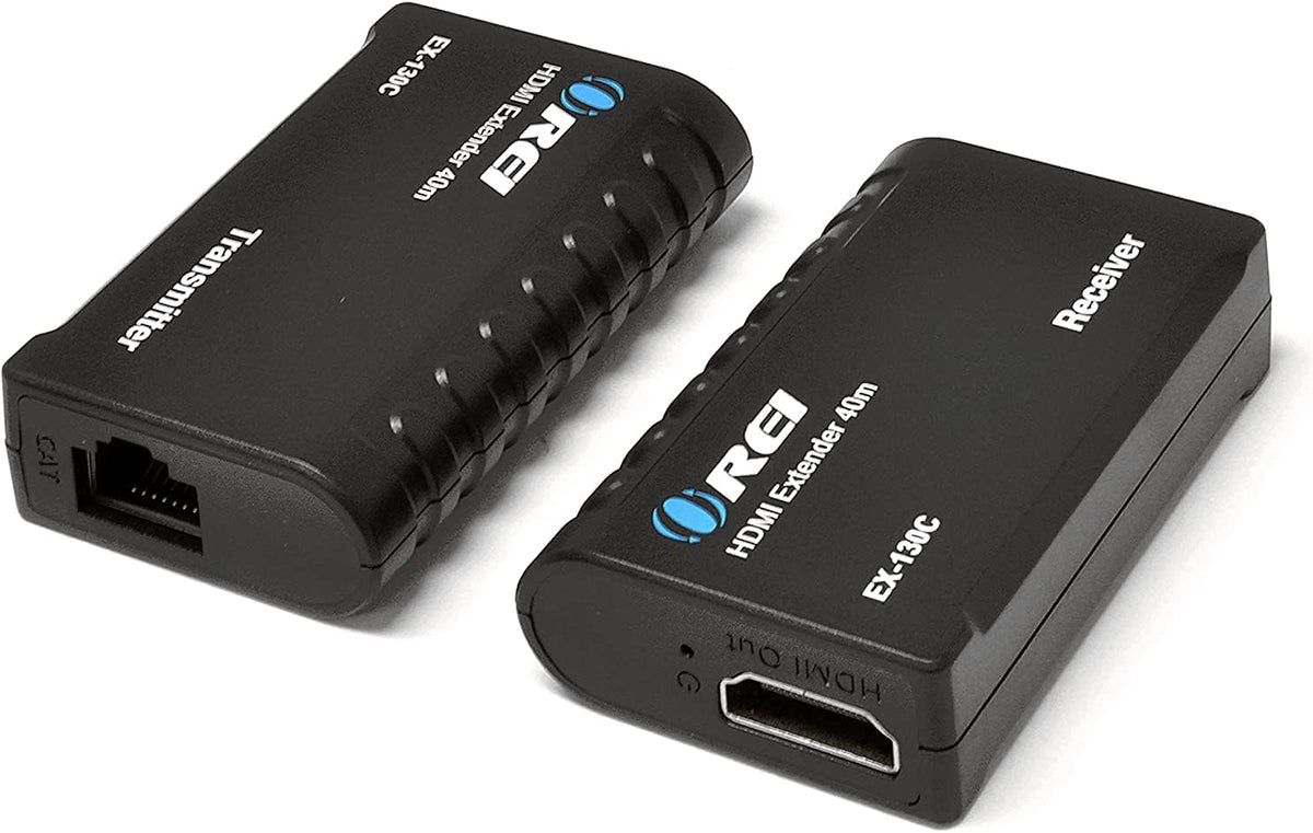 HDMI Extender Over CAT6/CAT7 RJ45 Upto 130 Feet 1080P Transmitter & Receiver Pack of 2 E28370