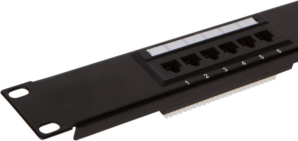 24 Port Cat6 RJ45 Patch Panel Pack of 2 B782