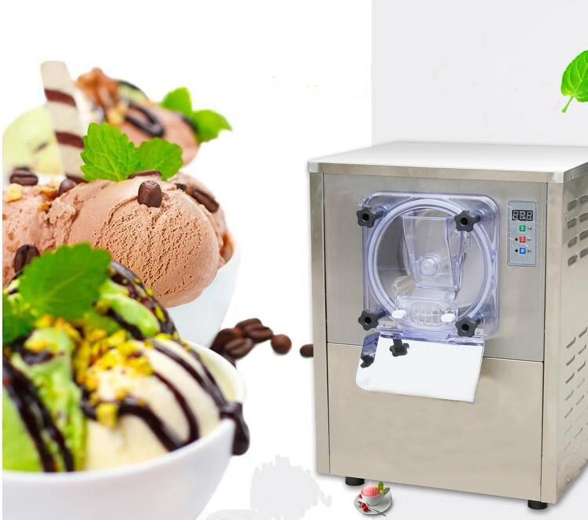 Commercial Desktop LCD Ice Cream Maker Y914402