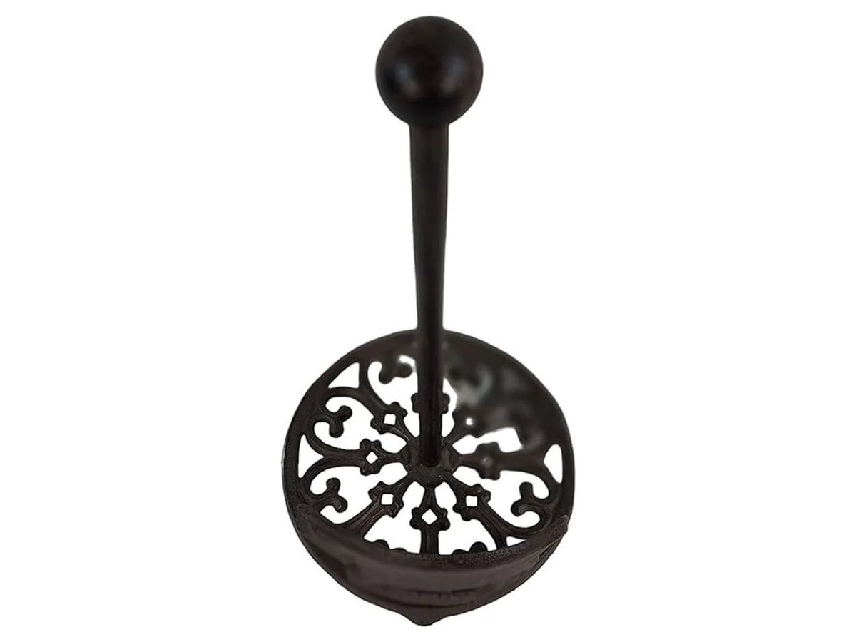 Cast Iron Brown Rustic Pig Paper Towel Holder Z865318
