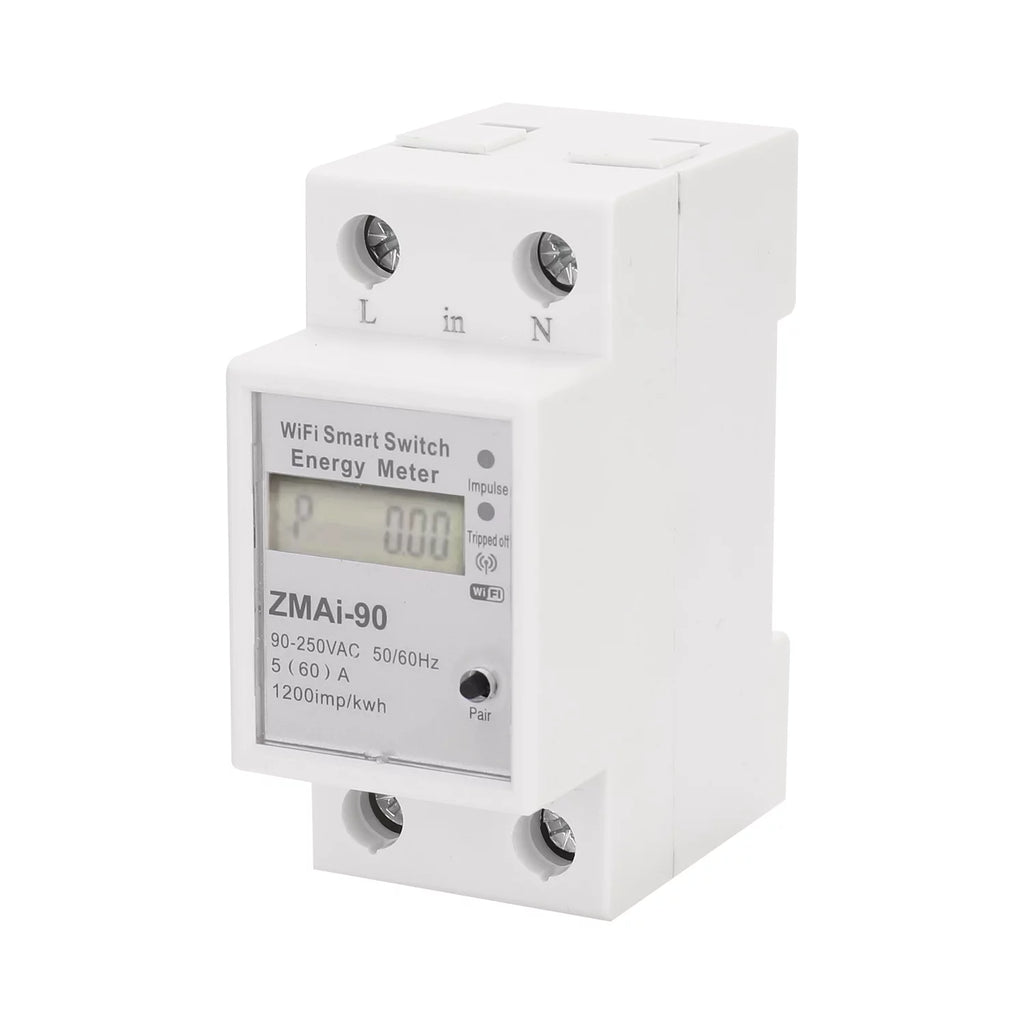 Single-Phase Din Rail Wifi Intelligent Energy Meter Q2842