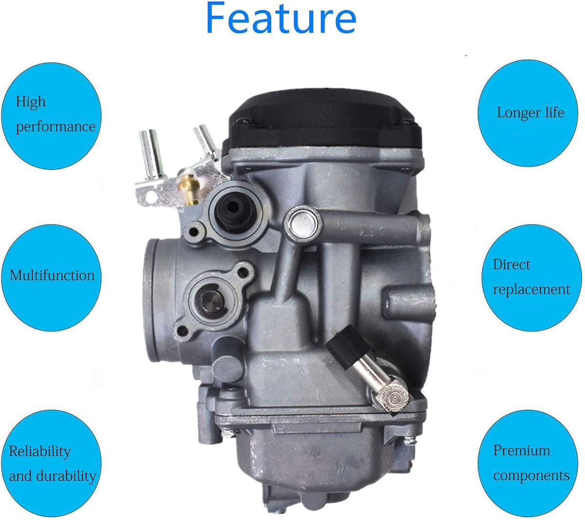 40mm CV Performance Carburetor M497631