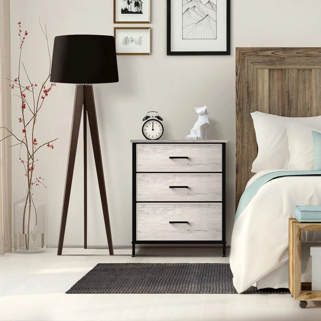 3 Drawer Nightstand M7630