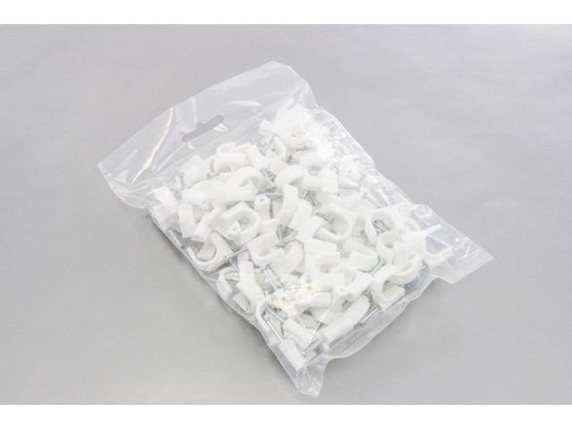 2500 Round 5/8 Inches Cable Wire Clips E869