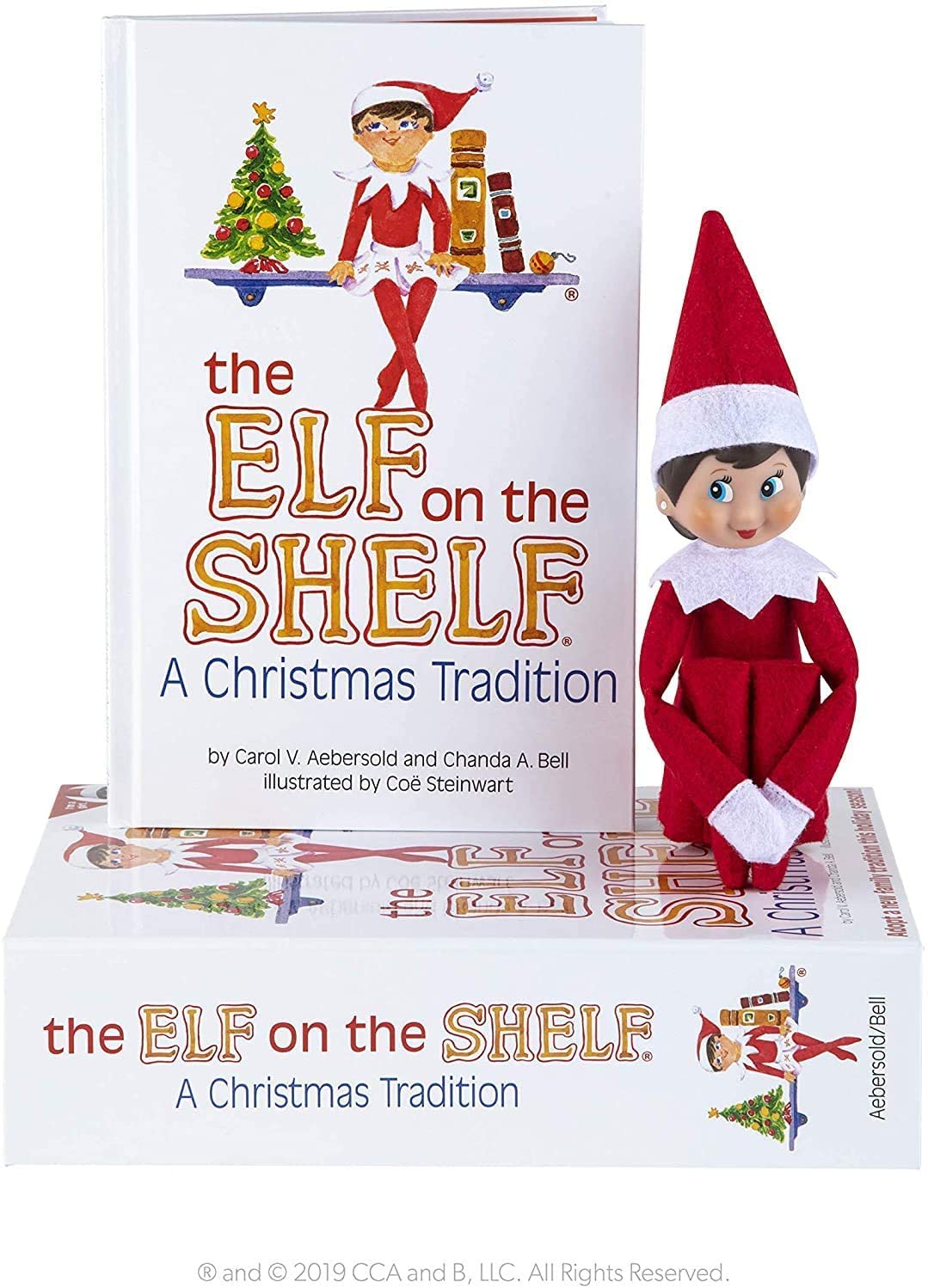 Brown-Eyed Girl Scout Elf Plush Toy V450