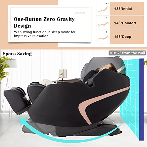 3D Full Body Massage Chair with SL Track N518