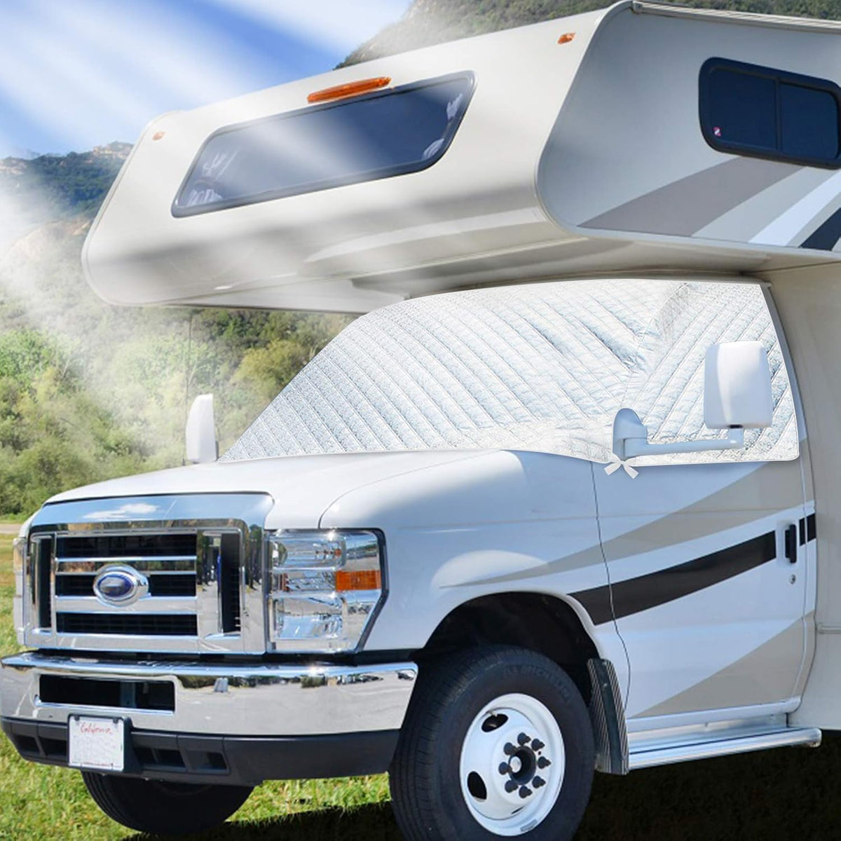 Travel Trailer Cover with Quick Side Door Access I79936