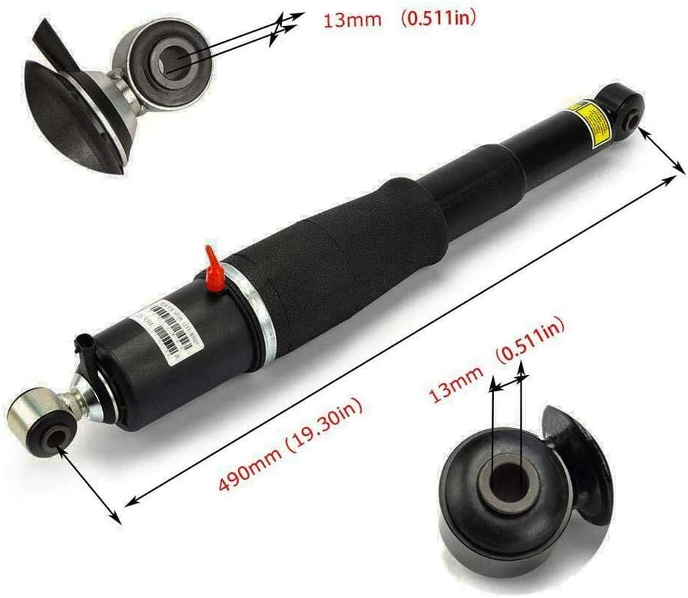 Pair Rear Air Shock Strut Absorber, Pack of 2 W2116