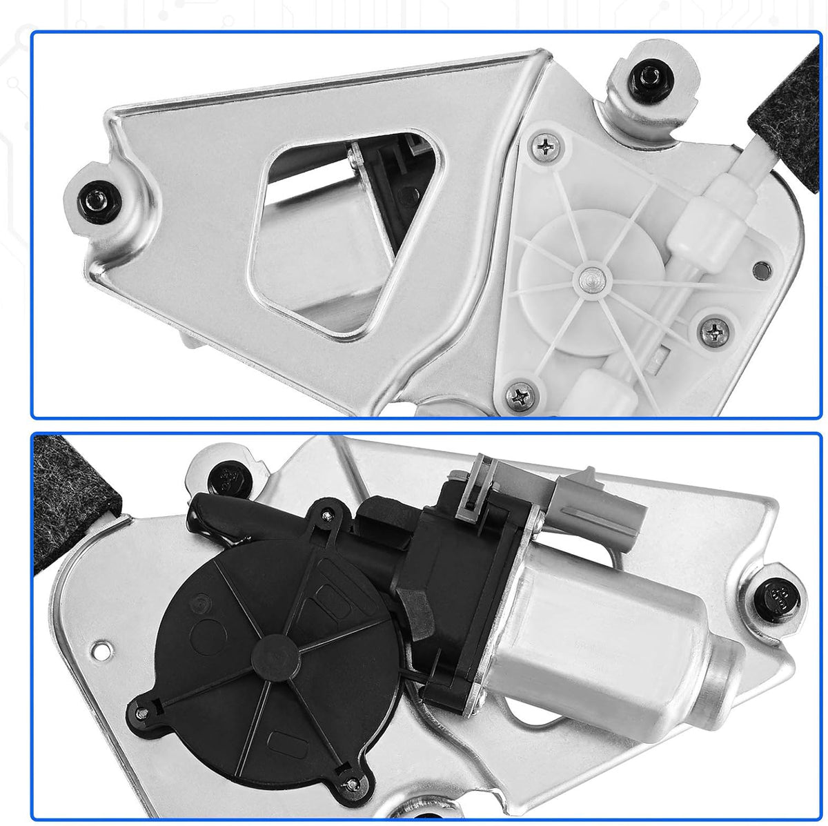 Power Window Regulator with Motor Front Driver Side Pack of 2 S5466