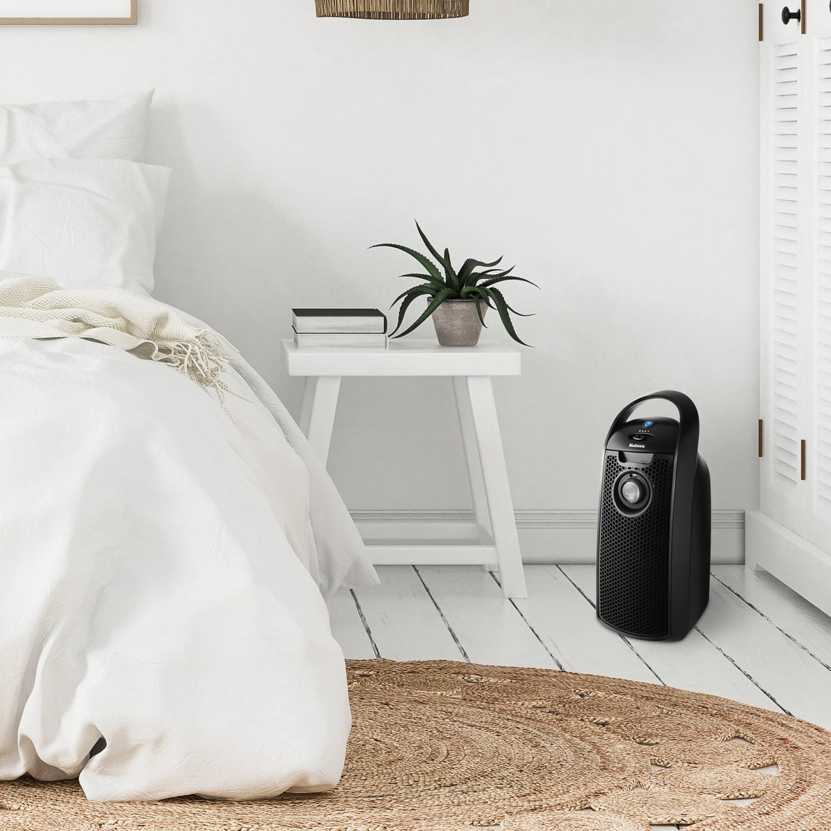 Mini Tower True HEPA Air Purifier with Air Ionizer I7207