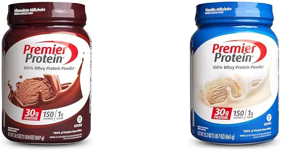 Chocolate Milkshake + Vanilla Milkshake Whey Powder Tubs L719969