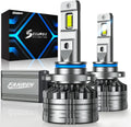 LED Headlight Bulbs Conversion Kit 6500K Cool White IP68 Waterproof, Pack of 2 J7989