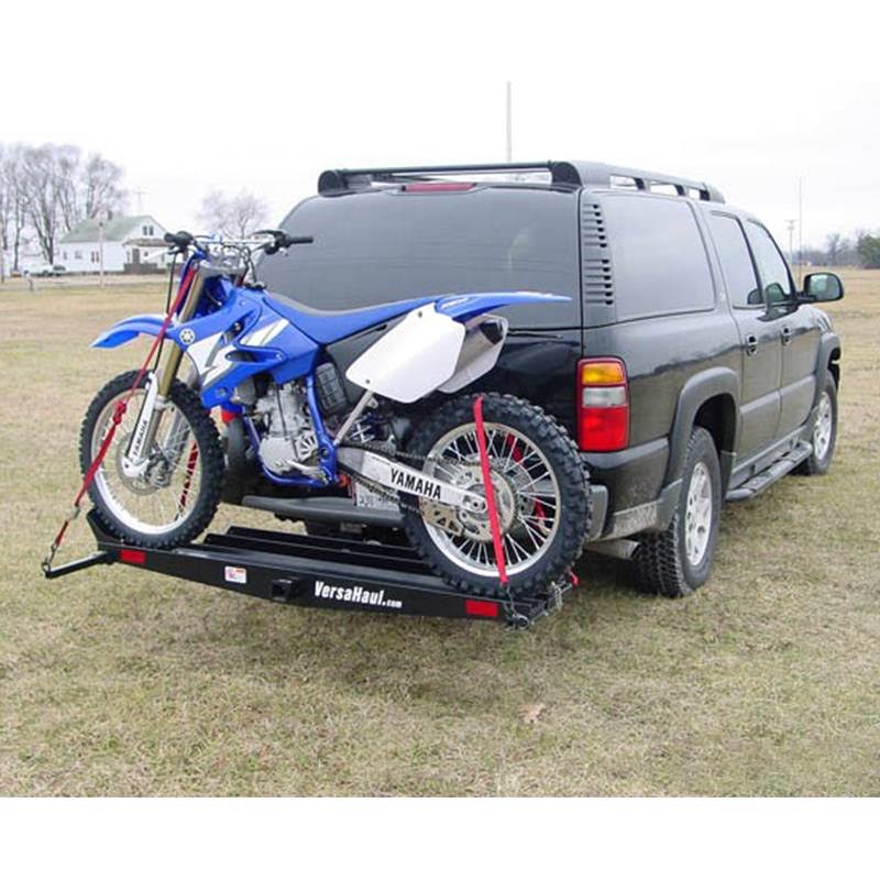 Single Motorcycle Carrier with Ramp G718333