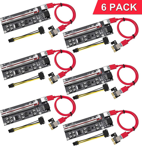 1X to 16X PCIE Riser Adapter Card 6-Pack F558276