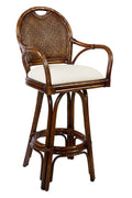 Swivel Rattan Wicker Barstool P708