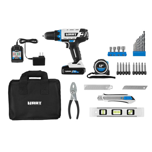 20-Volt Cordless Drill Driver and Mechanics Set X32579
