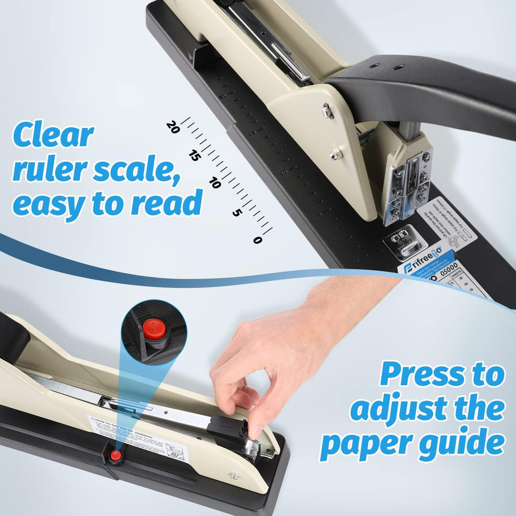 Heavy Duty Long Reach Stapler with 200 Sheets Capacity E56062