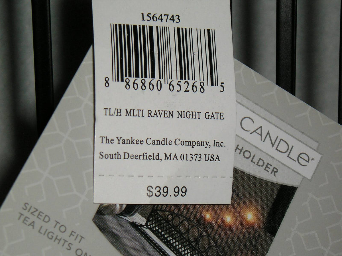 Raven Night Gate Tea Light Candle Holder X483967