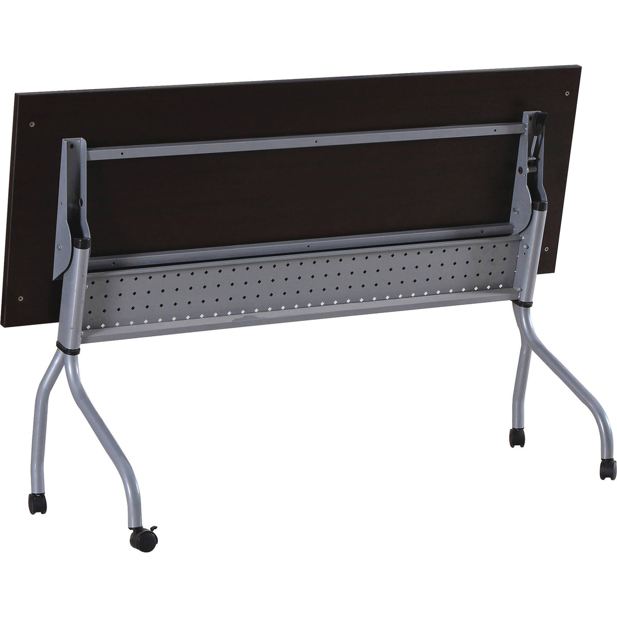 Espresso Silver Training Table T566532