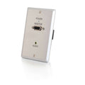 VGA+3.5mm Audio over UTP Wall Plate Receiver A7245