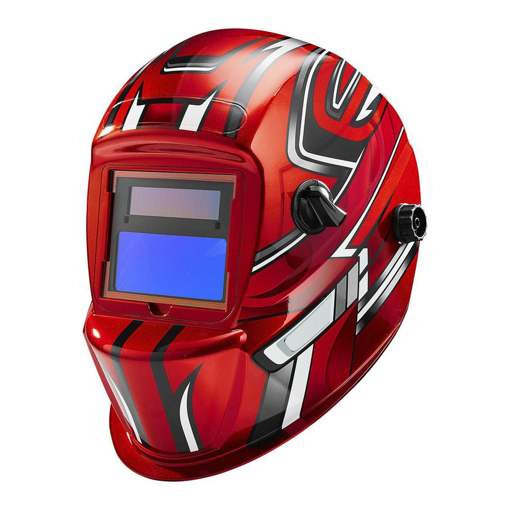 Red Auto-Darkening Welding Helmet T569992