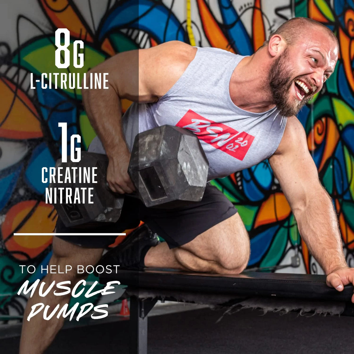 Grape Fury Pre Workout Powder with L-Citrulline and Beta-Alanine, 24 Servings I649472
