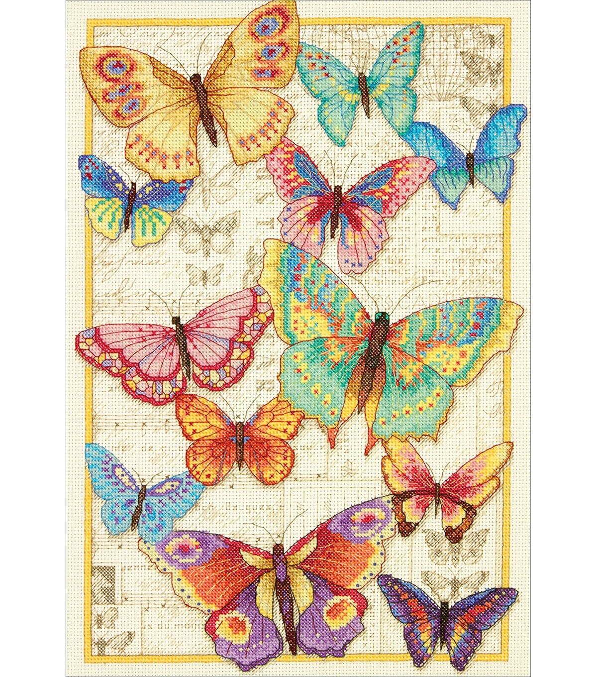 Butterfly Counted Cross Stitch Kit A593
