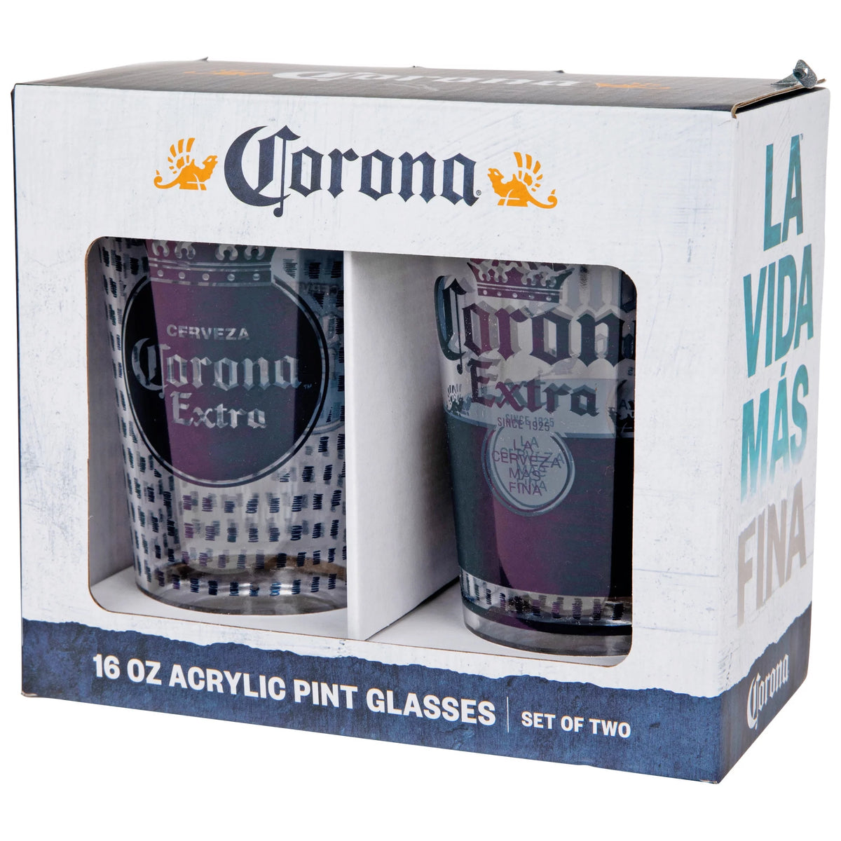 16 oz Acrylic Pint Cups Pack of 2 O326131