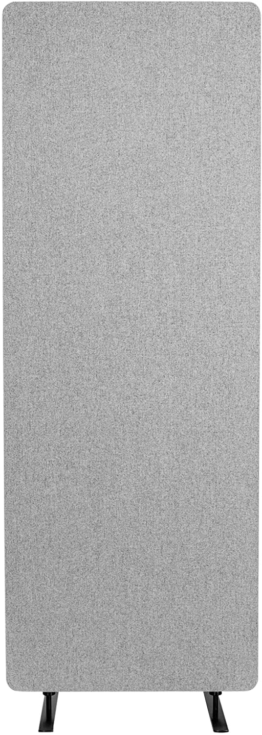 Cool Gray Freestanding Acoustic Room Divider Office Partition M571239