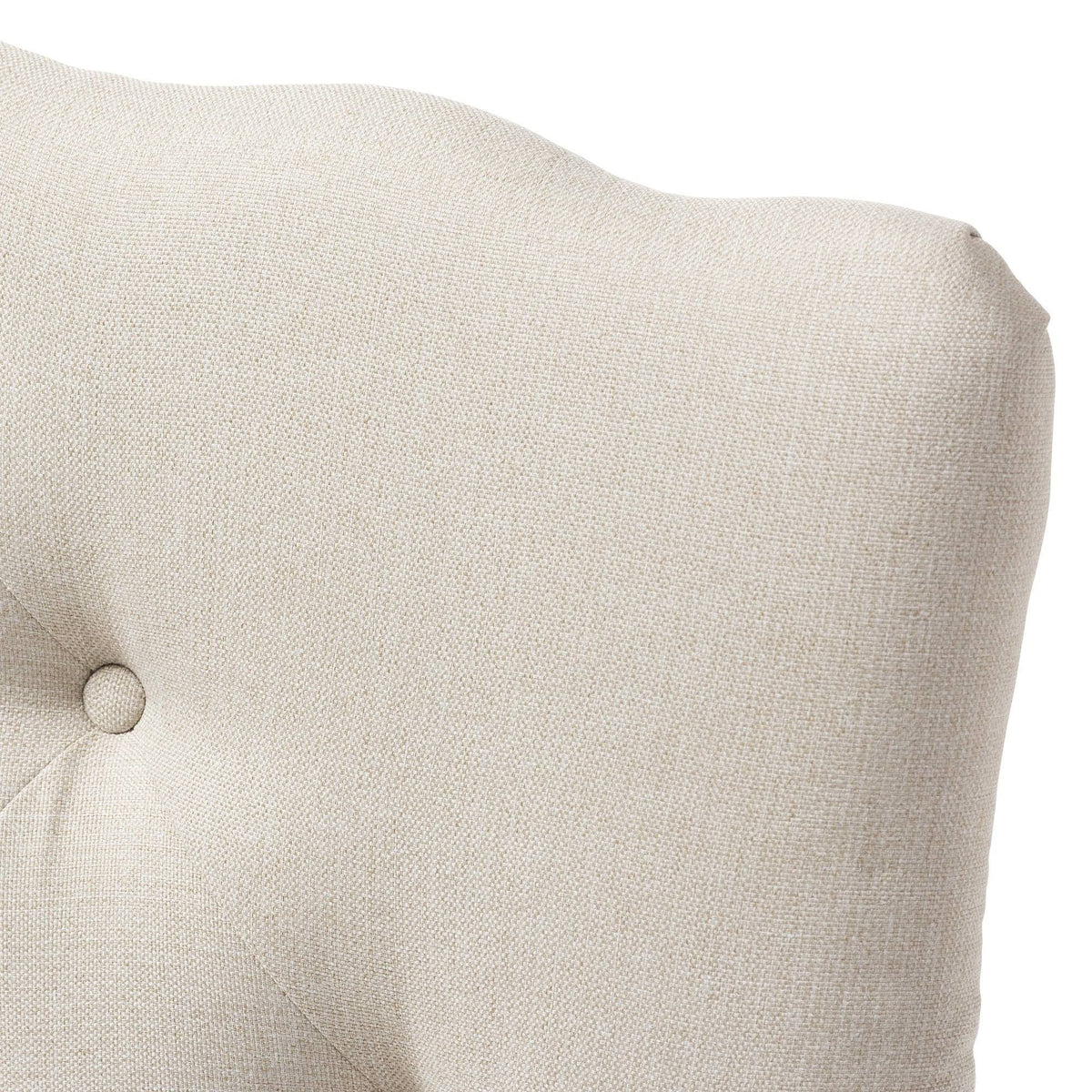 Full Size Grey Fabric Upholstered Headboard E66548