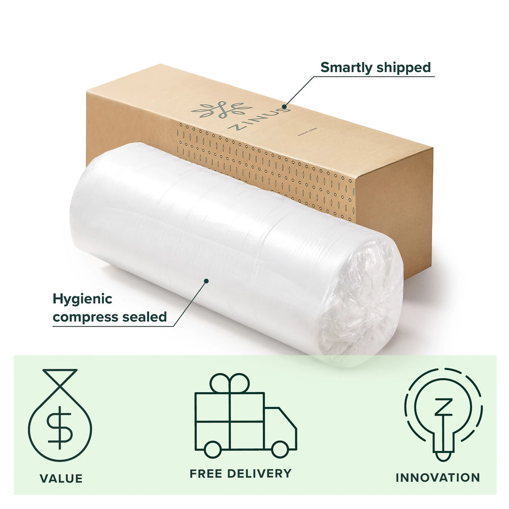 6 Cooling Essential Foam Mattress, Twin K5208
