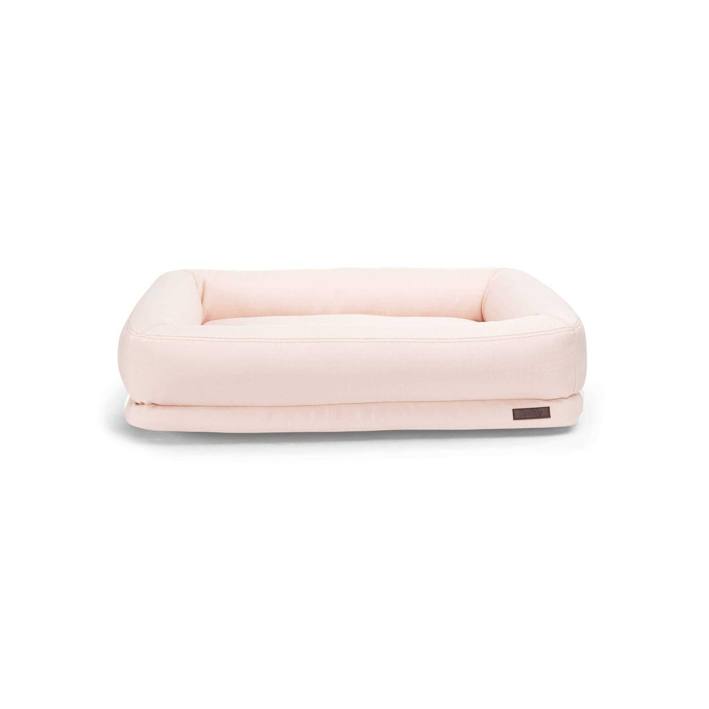 Recycled Fabric Pink Dog Bed N475