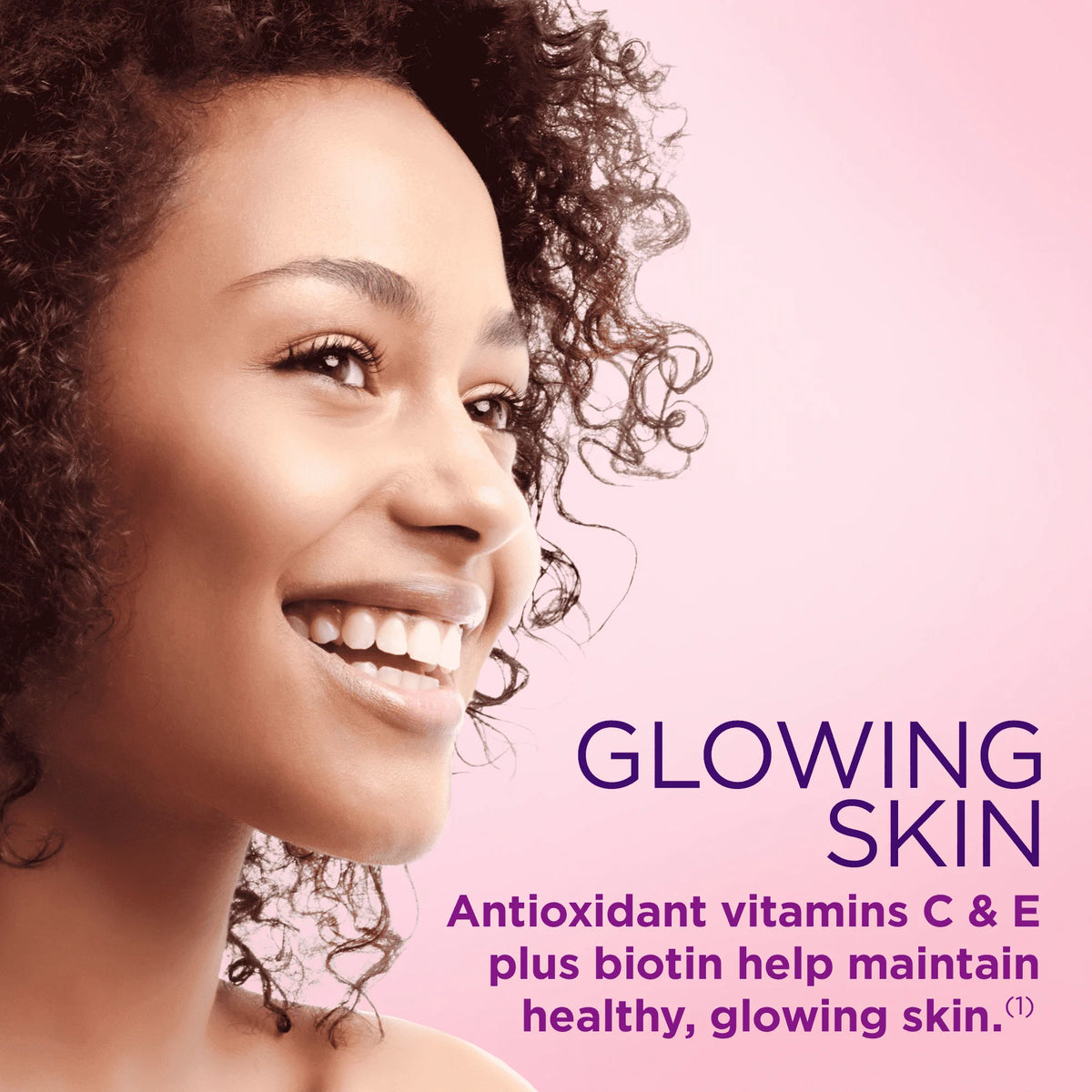 Hair, Skin and Nail Biotin & Vitamins A, C, & E Softgels, 120 Ct F706479