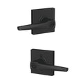 Matte Black Keyed Entry Lever N2424