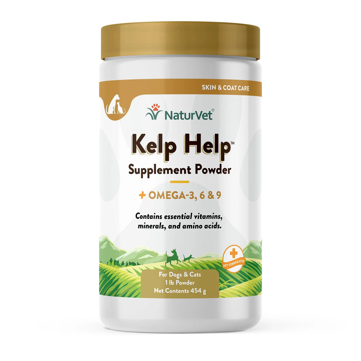 Kelp Skin and Coat Supplement for Dogs and Cats Powder 1 Pound Q7115