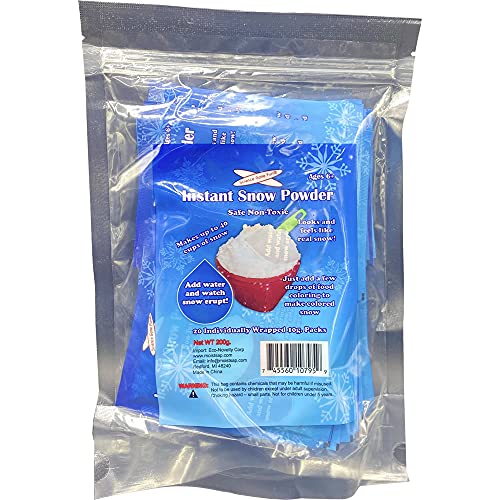 Instant Snow Powder 10g Packs E77916