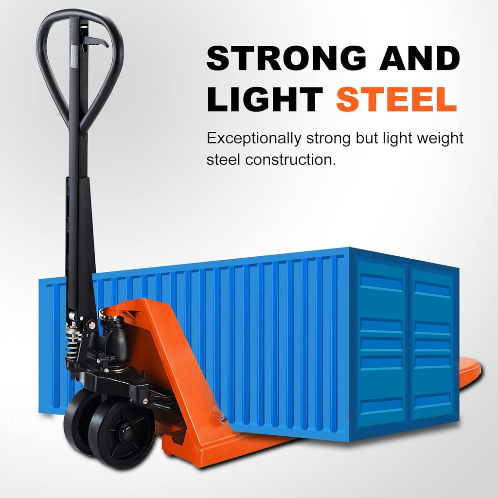 Pallet Truck 11000lbs Capacity 48" Lx27 W S238663