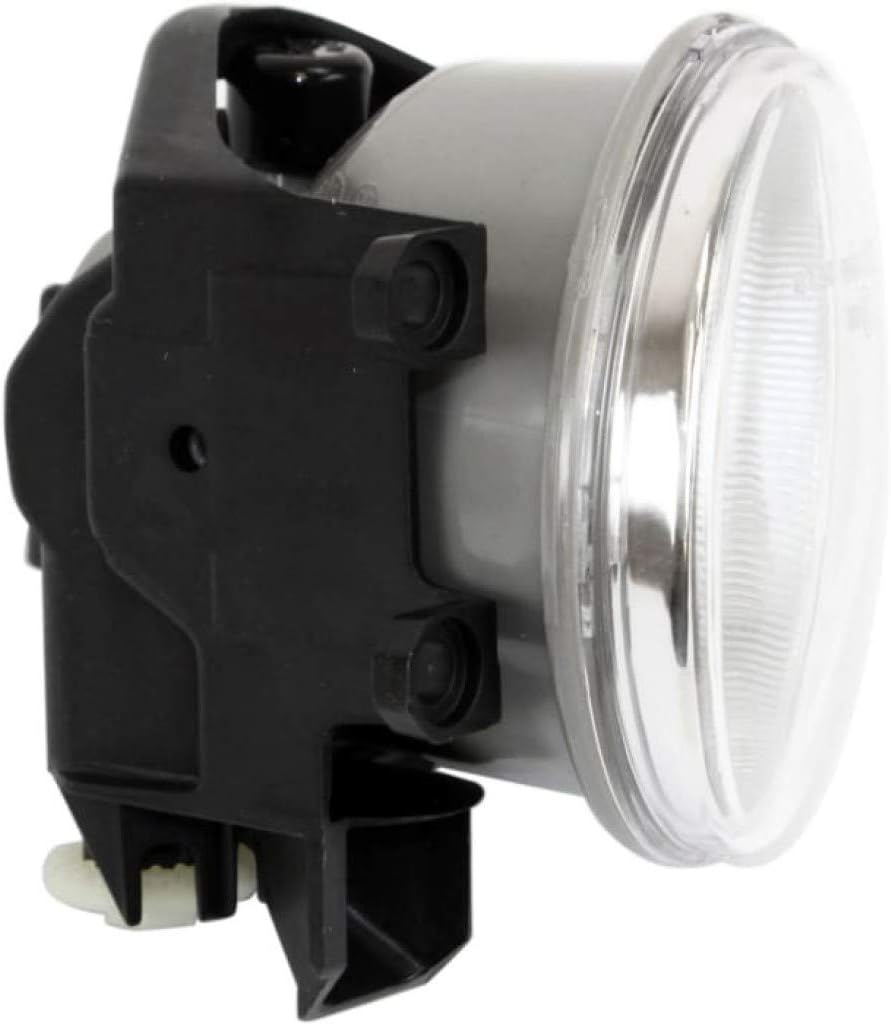 Fog Light Assembly for Toyota Prius C 2012 2013 2014 Driver and Passenger Side Pair Halogen Round W9259
