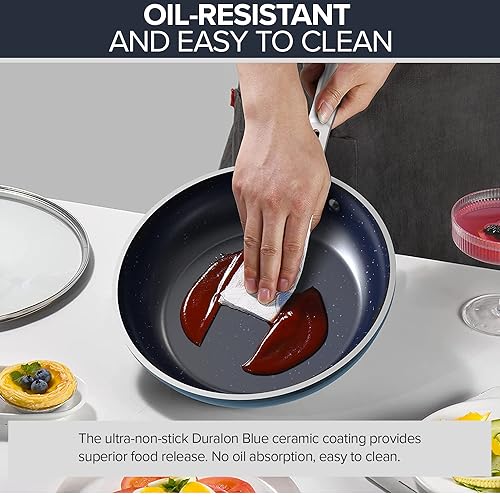 7pc Ceramic Nonstick Cookware Set P2703