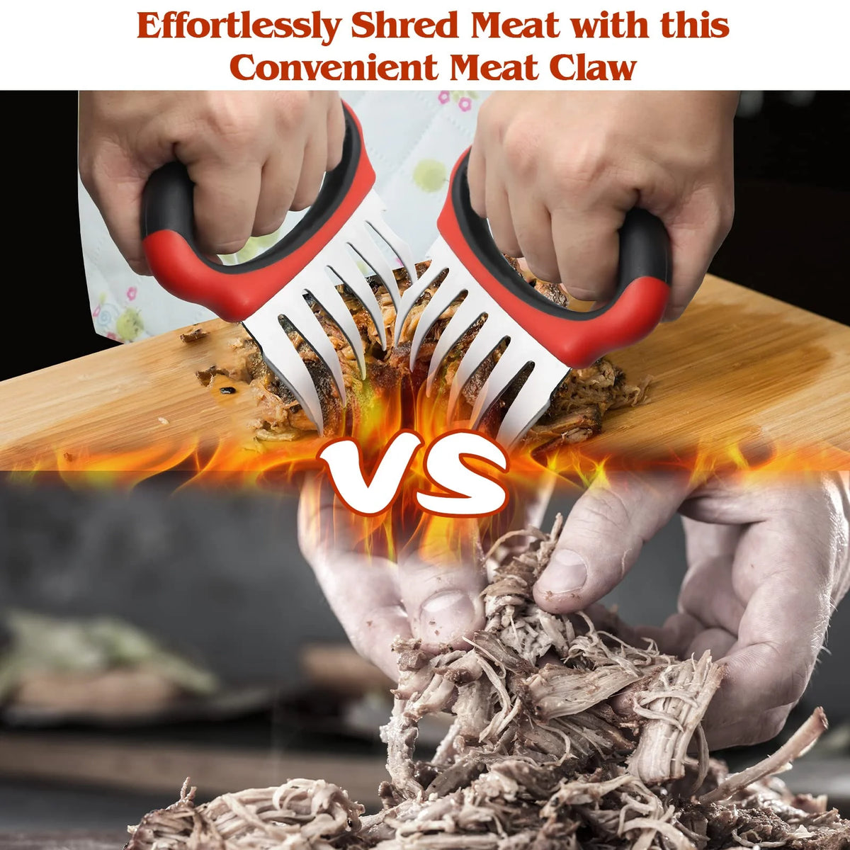 Metal Set of 2 Meat Shredder Claws H494
