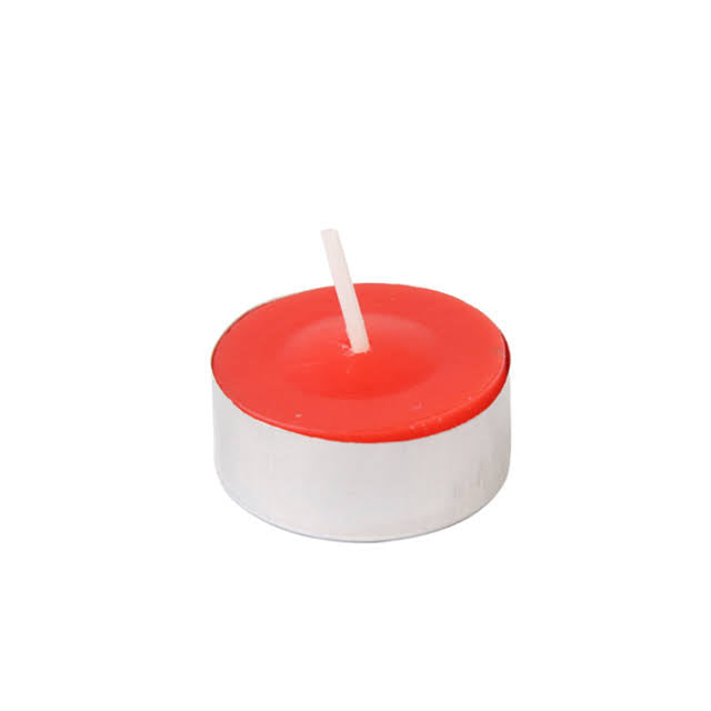 Red Citronella Tealight Candles 1200 Pcs W707566