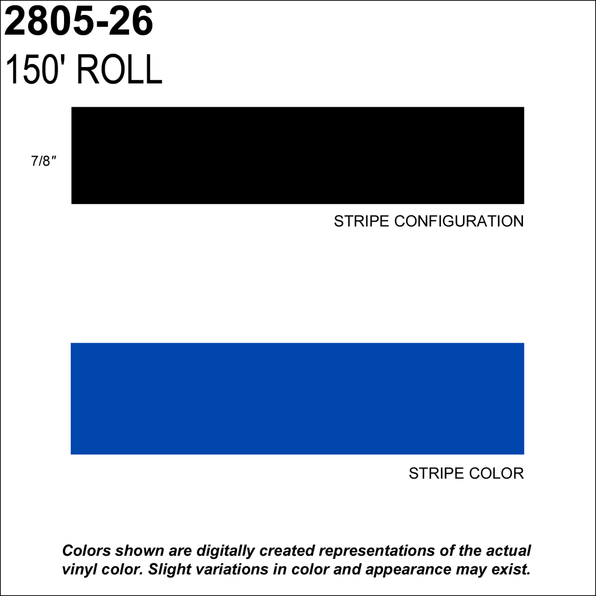 Blue Striping Tape X819969