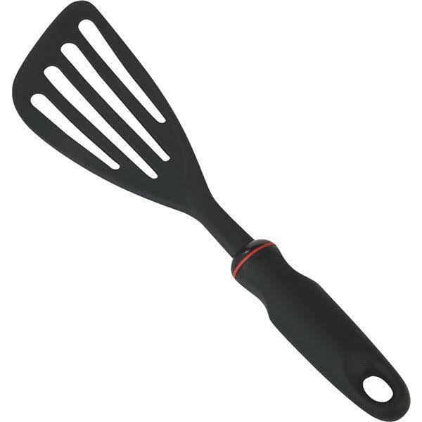 Black Nylon Slotted Spatula Turner H8067
