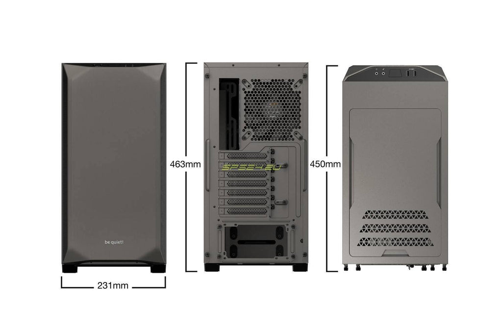 Metallic Gray PC Case E407733