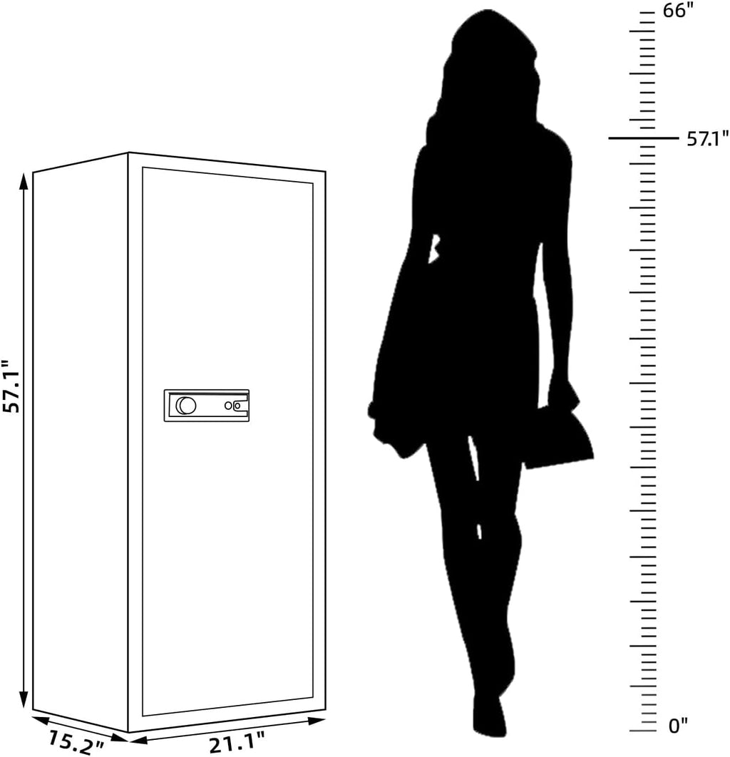 8-12 Gun Safe with Adjustable Shelves F256029