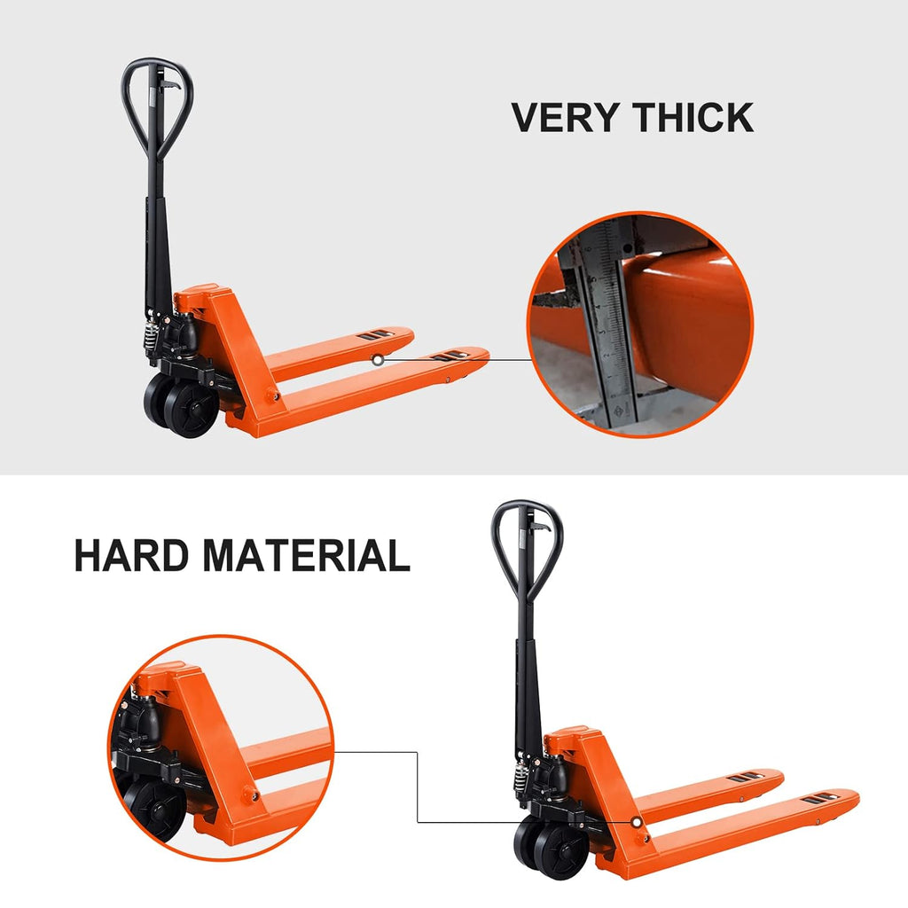 Pallet Truck 11000lbs Capacity 48" Lx27 W S238663