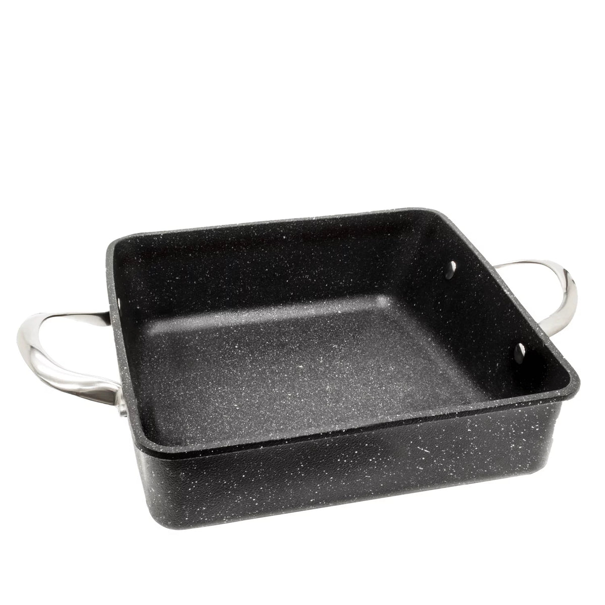 9-In. x 9-In. x 2-In. Oven/Bakeware Dish with Stainless Steel Handles T380