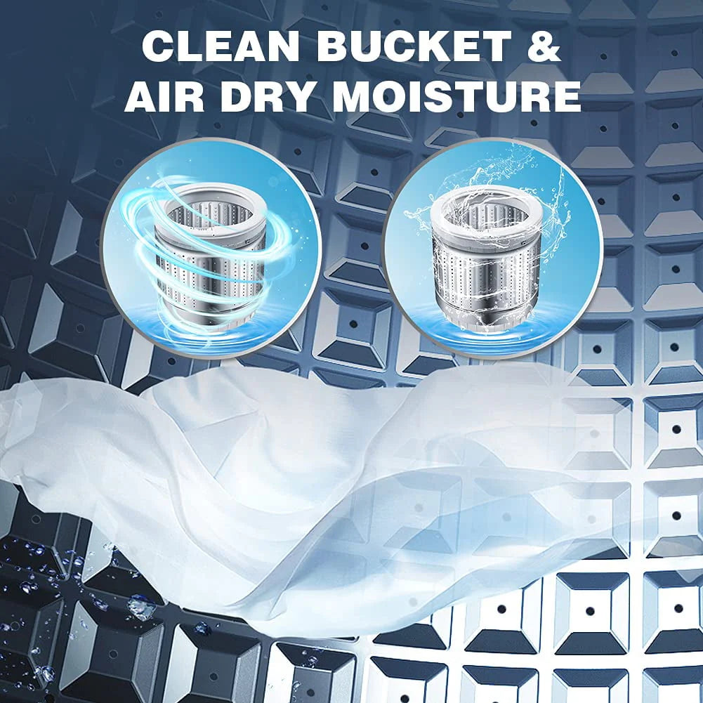 Portable Full-Automatic 1.8 Cu. ft. Top Load Laundry Washer E867