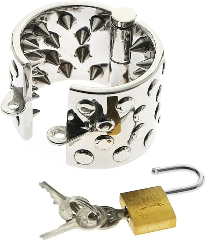 Stainless Steel Cock Ring Ball Stretcher O12070